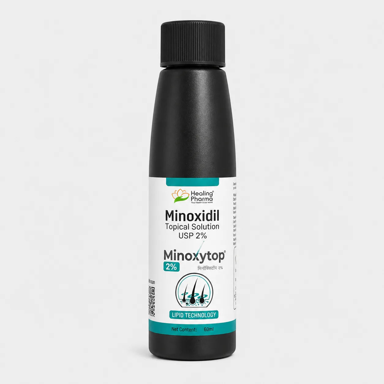 Minoxidil Topical Solution USP 2%, 60ml | Minoxytop for Hair Loss