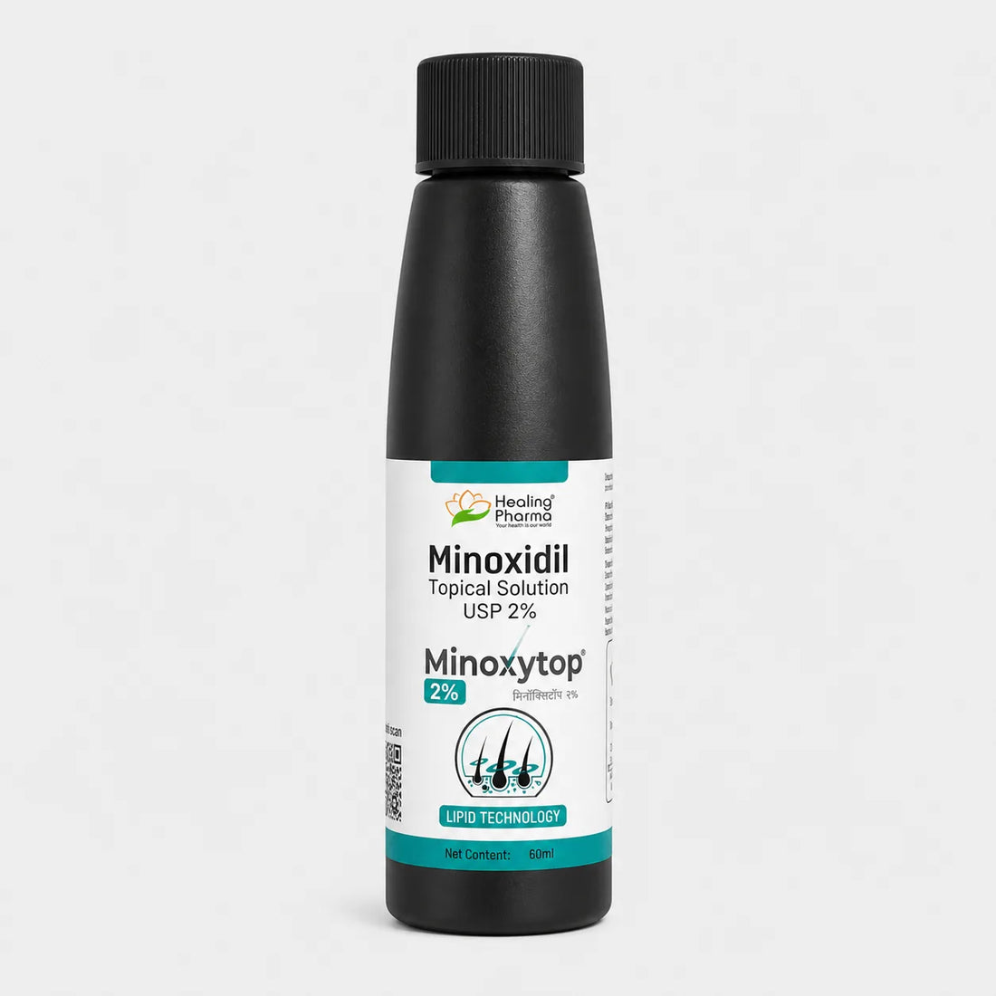 Minoxidil Topical Solution USP 2%, 60ml | Minoxytop for Hair Loss