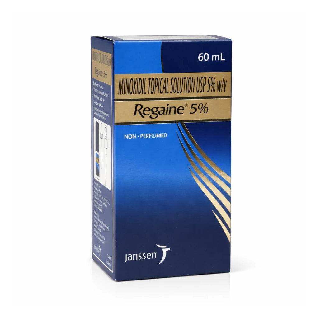 Regaine 5% Minoxidil Topical Solution USP 60ml for Hair Regrowth