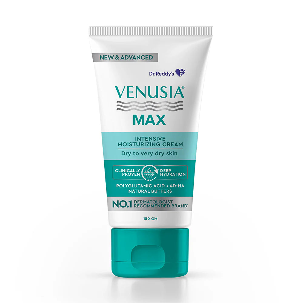 Venusia Max Intensive Moisturizing Cream For Dry & Repairs & Smoothens Skin